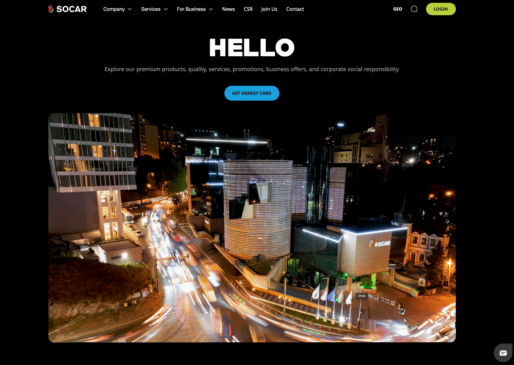 Socar project showcase